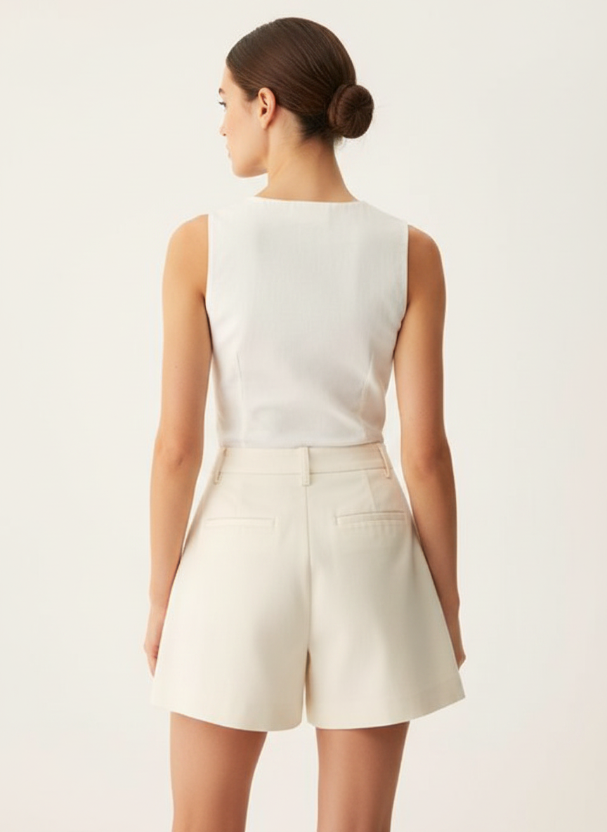 Pantalones cortos con paneles