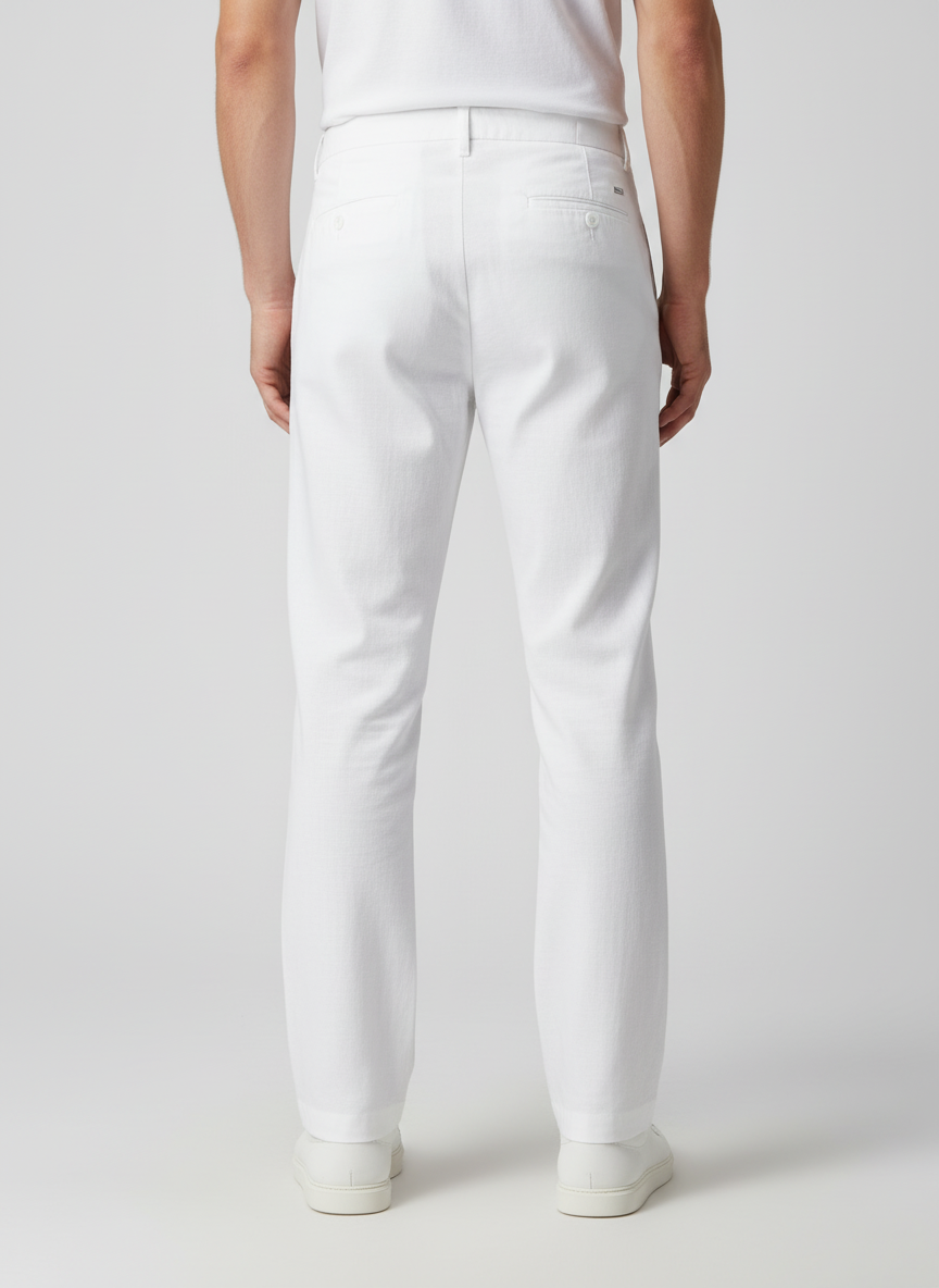 Pantalón recto de corte sastre