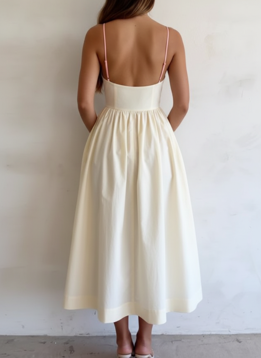 Vestido Midi Princesa Fugitiva