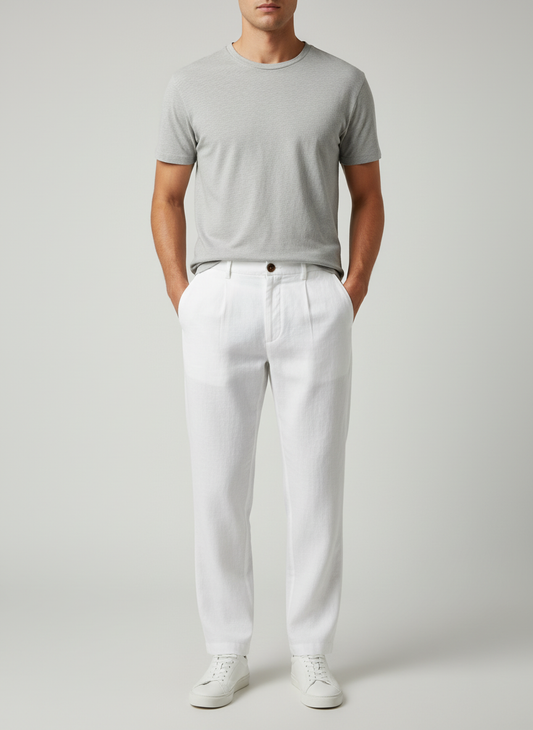 Straight Tailored Fit Pant — Sūt Bespoke